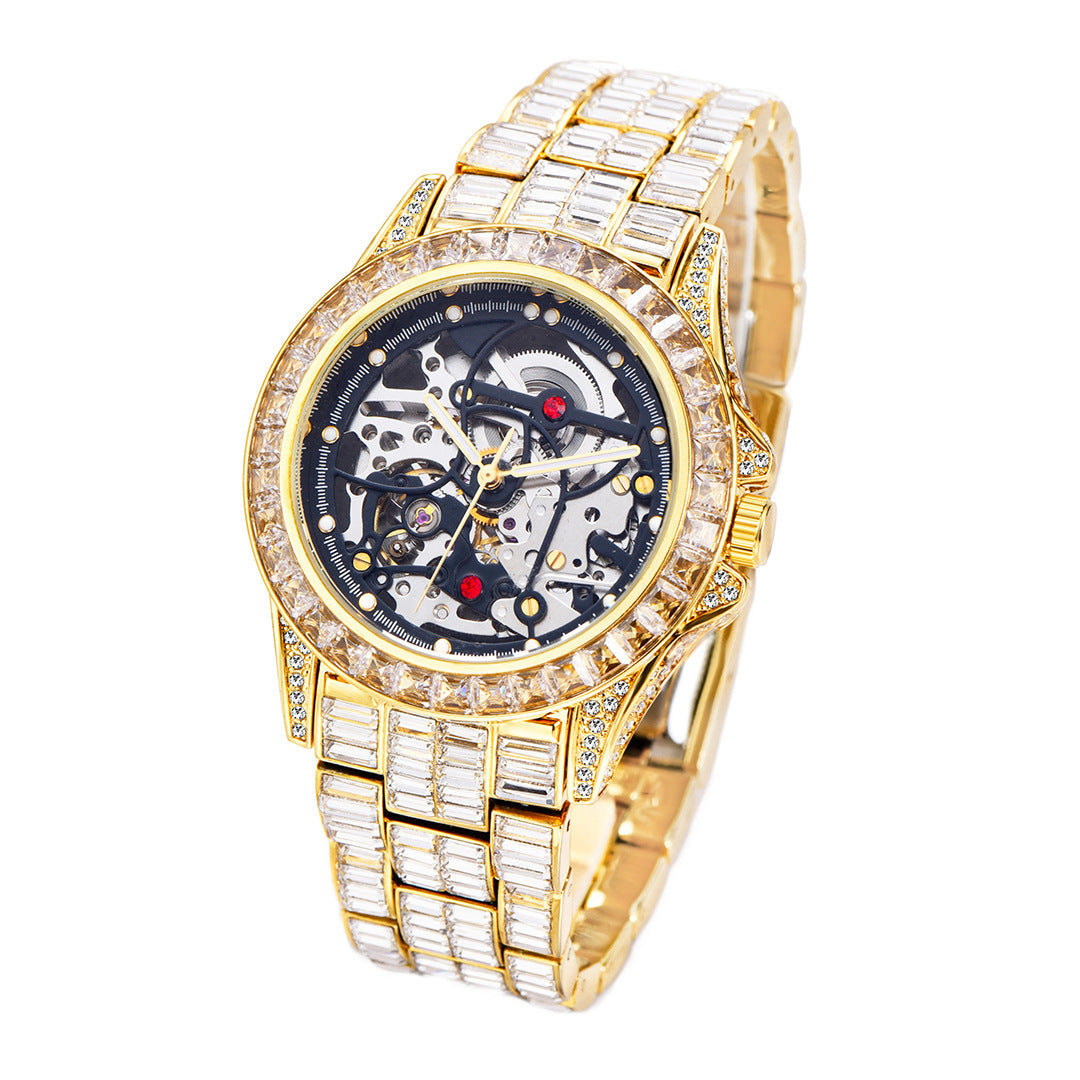 76 Men's Round Automatic Watch