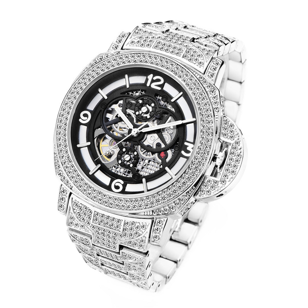 354 Men's Automatic Watch With Diamonds