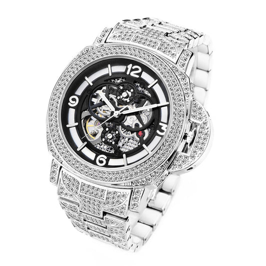 354 Men's Automatic Watch With Diamonds