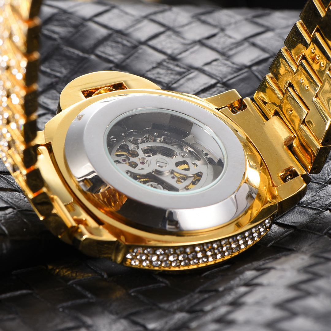 354 Men's Automatic Watch With Diamonds