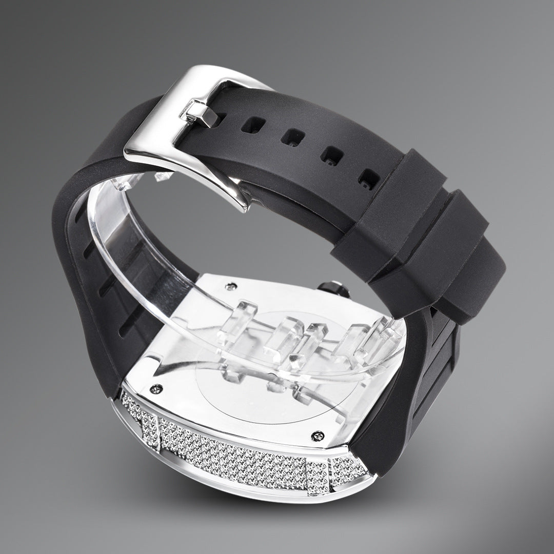 353 Men's Barrel Quartz Watch