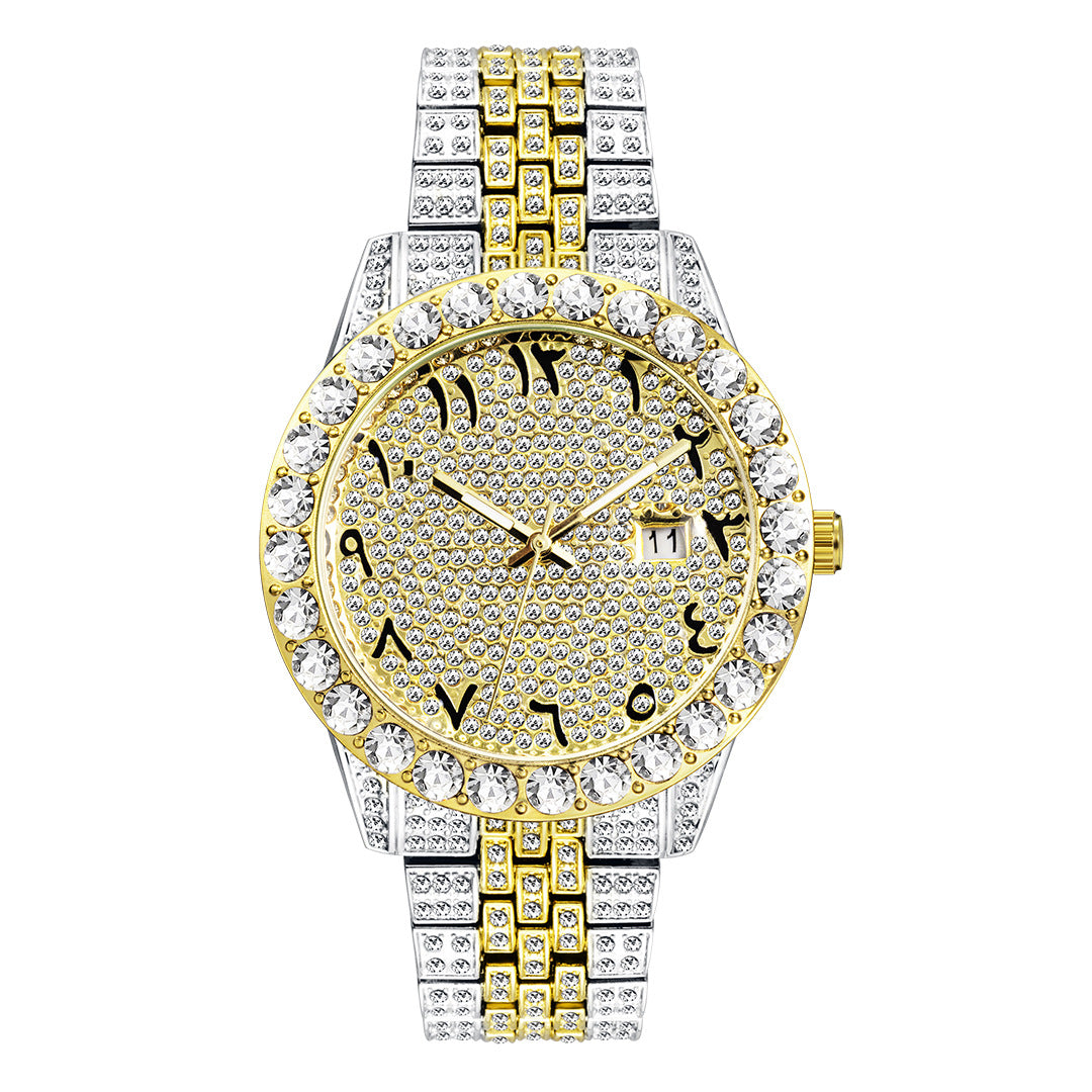 71 Men's Quartz Watch With Diamonds