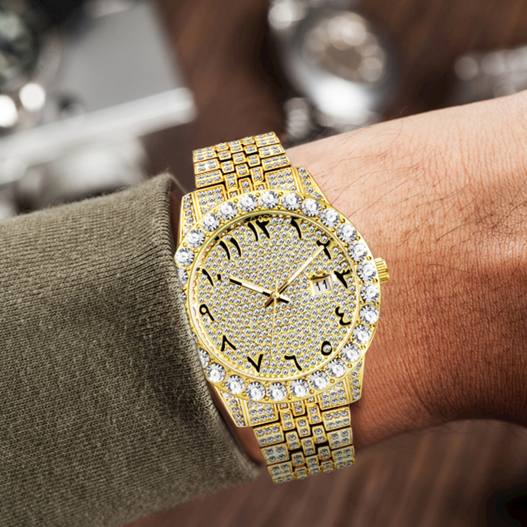 71 Men's Quartz Watch With Diamonds
