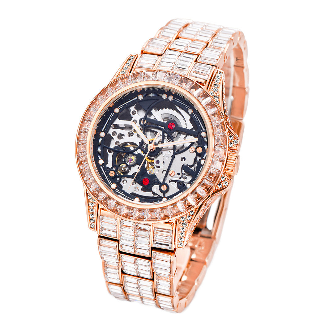 76 Men's Round Automatic Watch