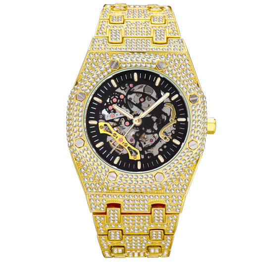 70 Men's Automatic Watch With Diamonds