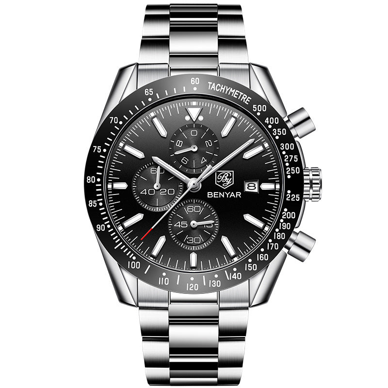 22 Men's Chronograph Round Quartz Watch
