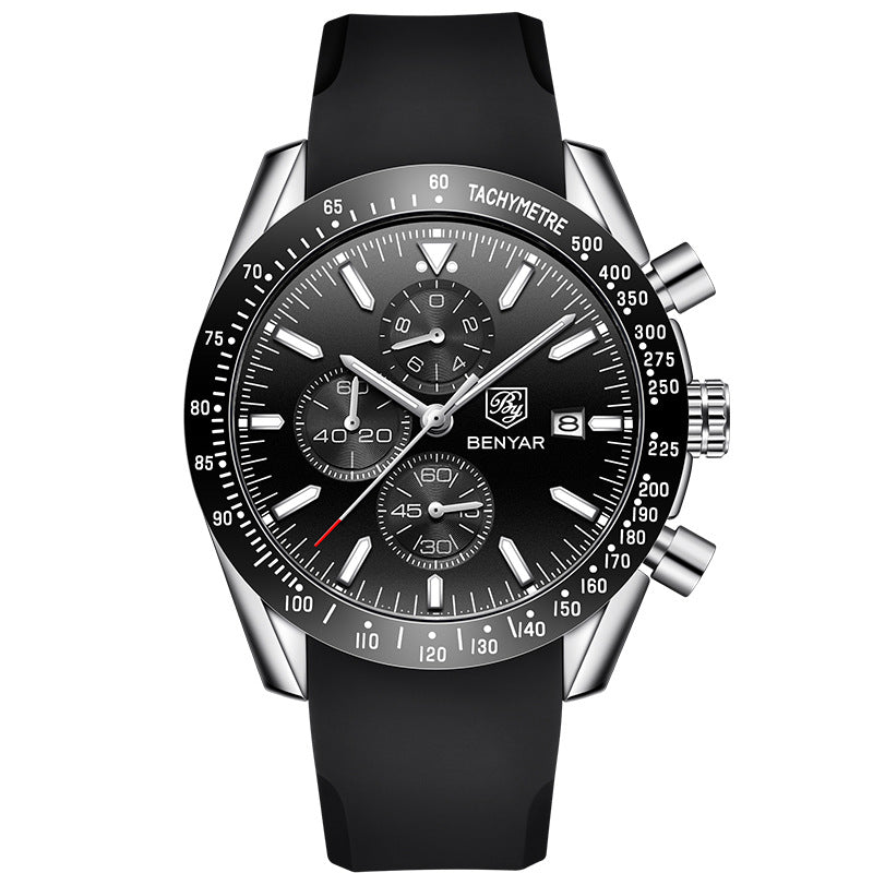 22 Men's Chronograph Round Quartz Watch