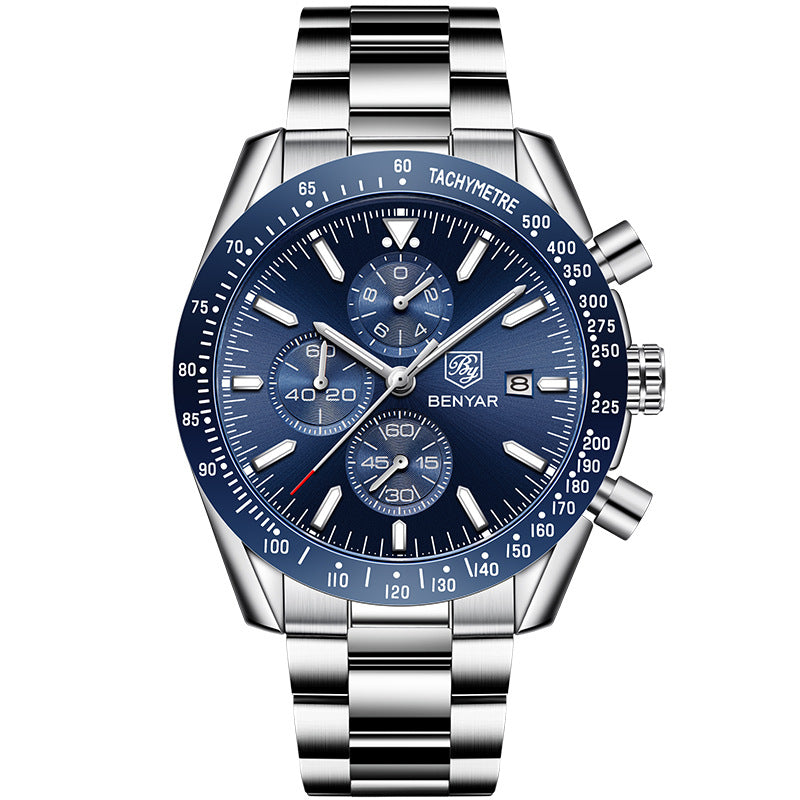 22 Men's Chronograph Round Quartz Watch