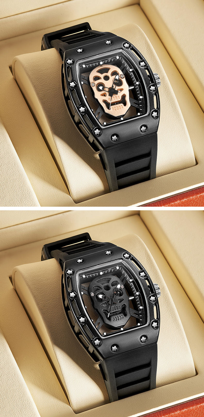 40 Skull Quartz Watch