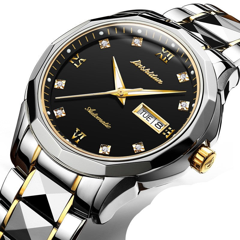340 Men's Sapphire Stainless Steel Automatic Watch