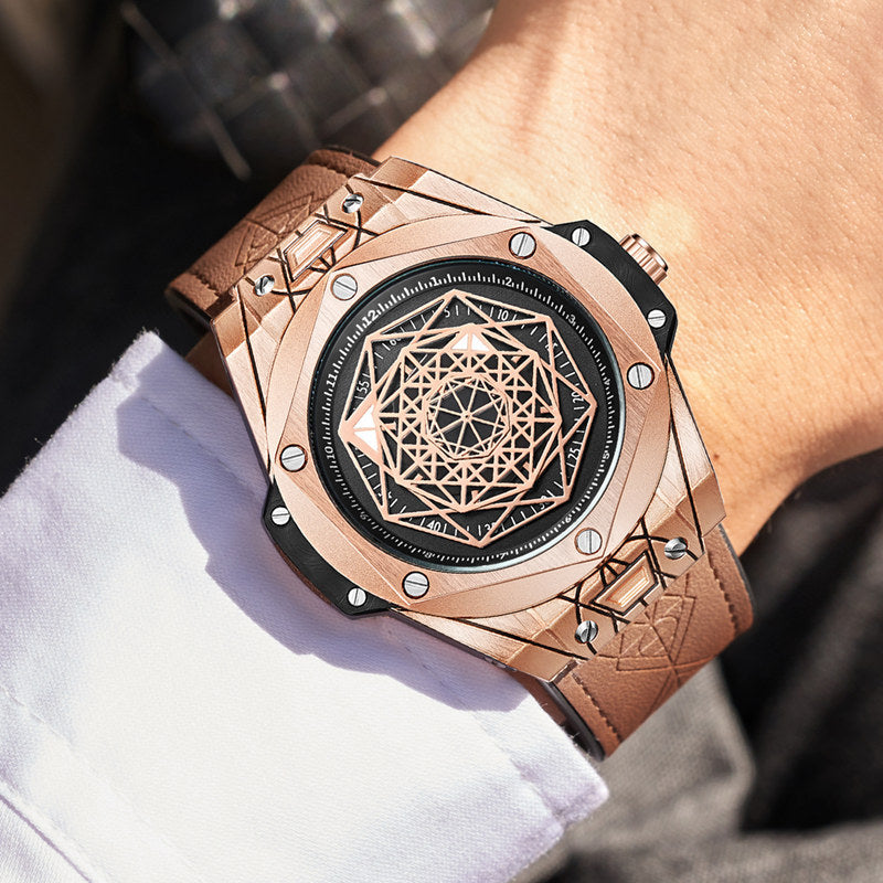 326 Men's Fashion Metal Quartz Watch