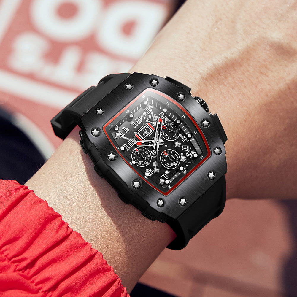 50 Men's Barrel Chronograph Watch