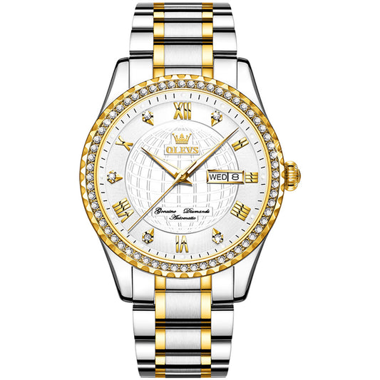 88 Men's Automatic Watch With Diamonds