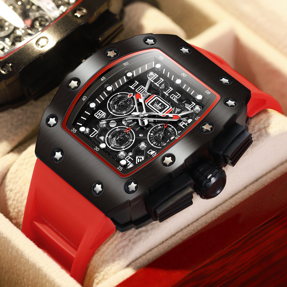 50 Men's Barrel Chronograph Watch