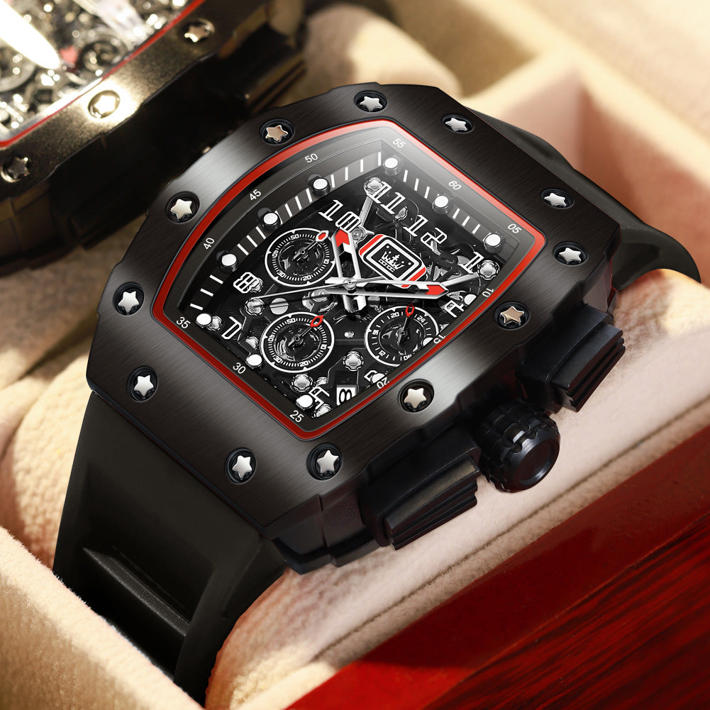 50 Men's Barrel Chronograph Watch