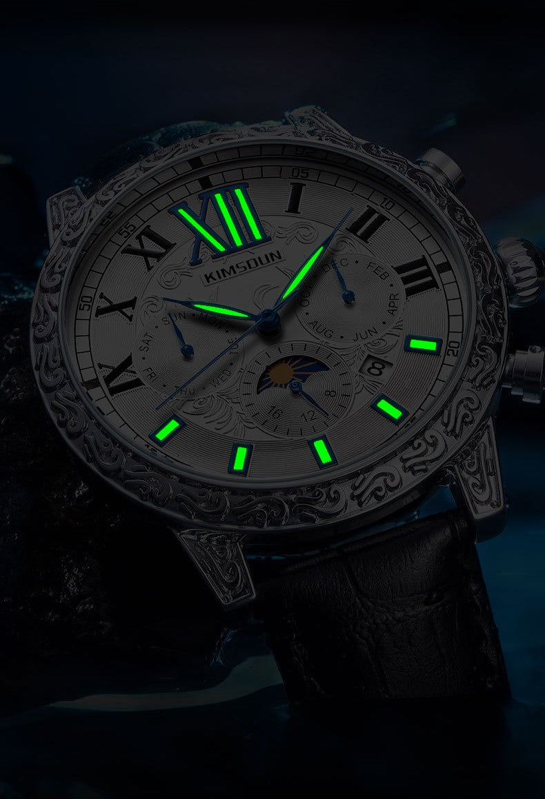 331 Men's Automatic Watch With Leather Band