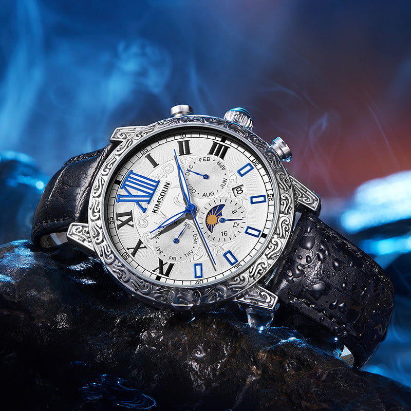 331 Men's Automatic Watch With Leather Band