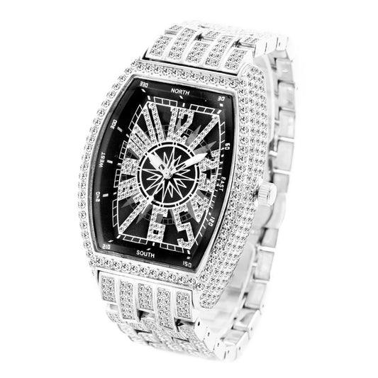 79 Men's Diamonds Quartz Watch