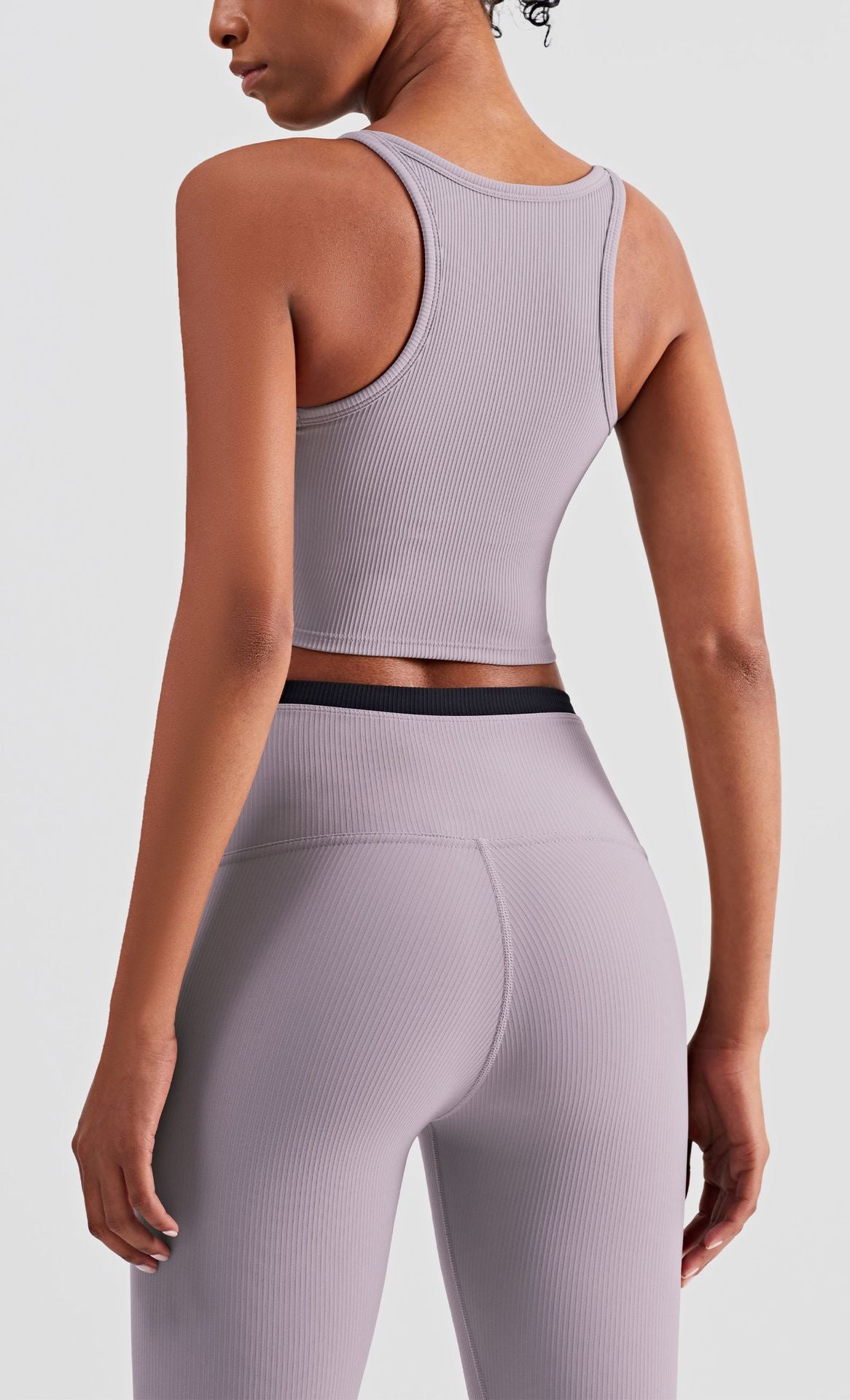 Ribbed Crop Tank Top