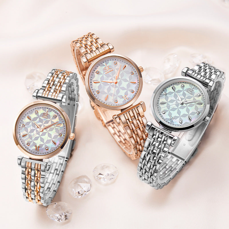 Women's Fashion Rainbow Quartz Watch