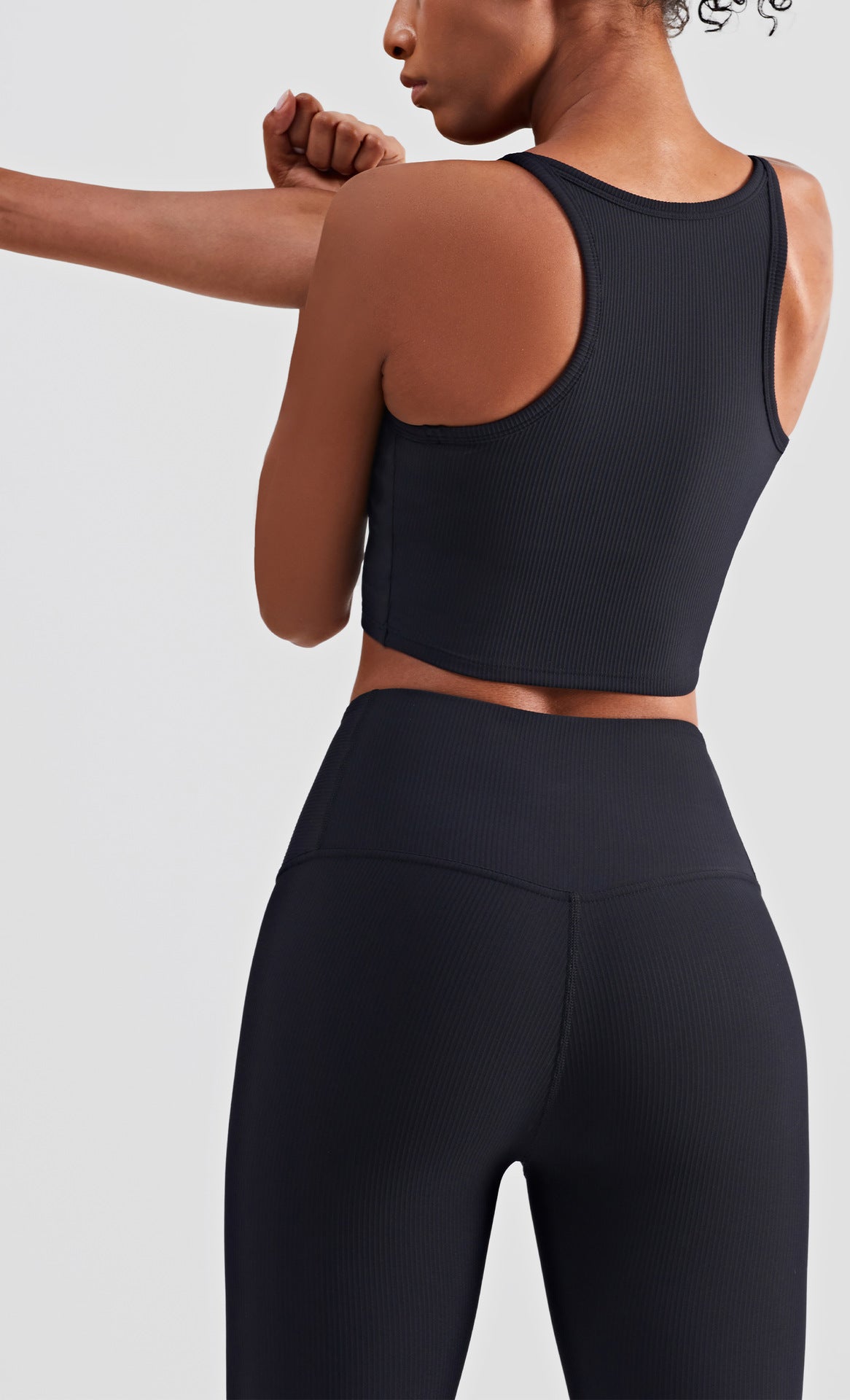 Ribbed Crop Tank Top