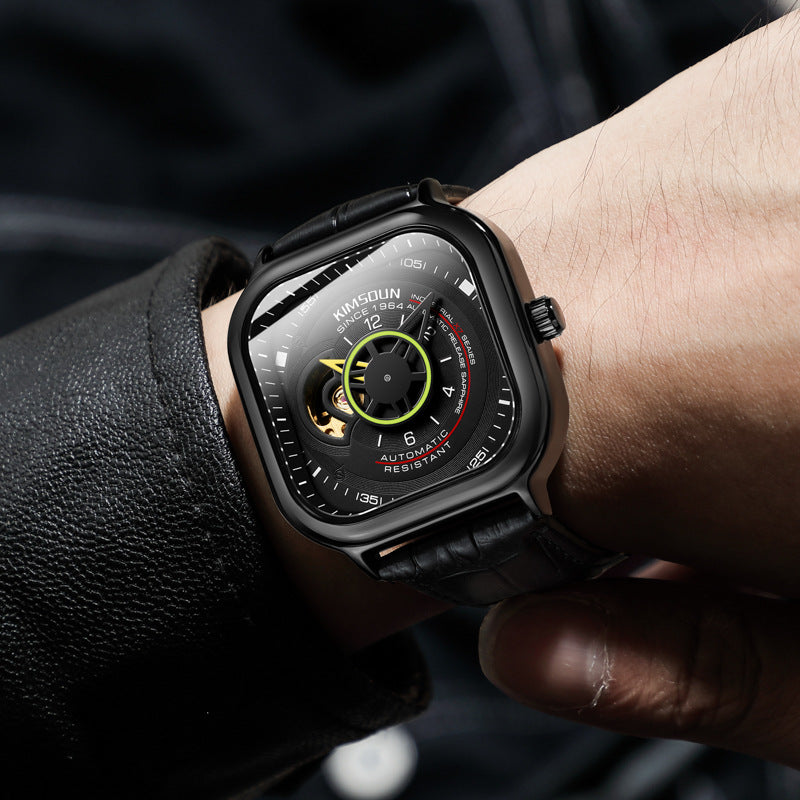 48 Men's Square Automatic Watch