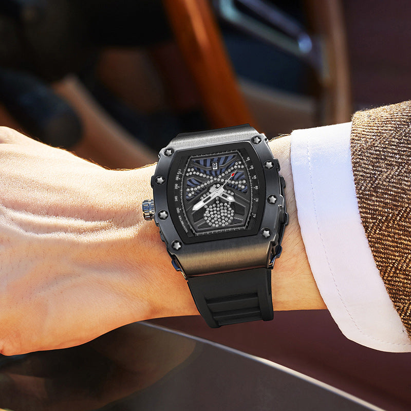 334 Skull Water Resistant Quartz Watch