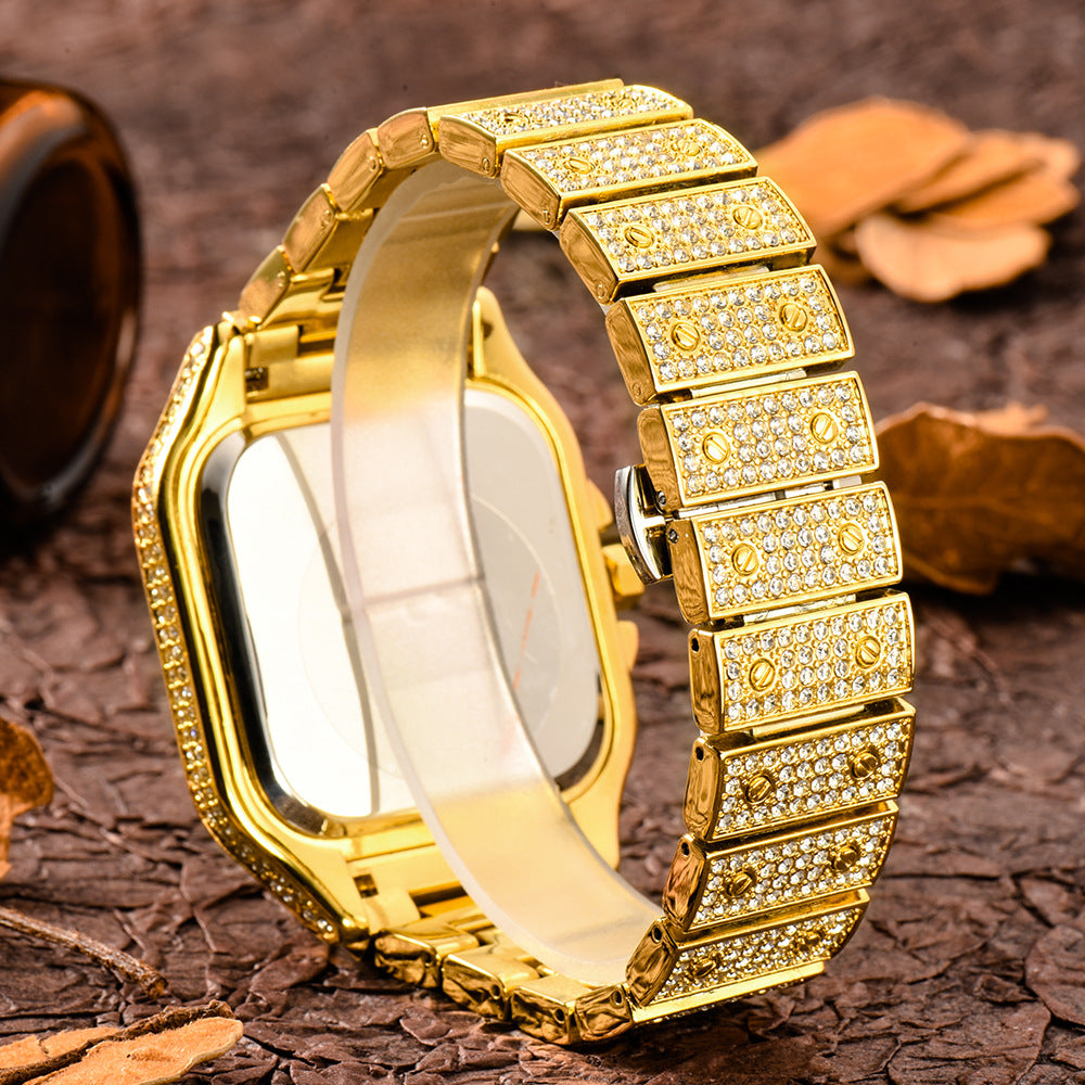 85 Men's Fashion Diamonds Quartz Watch