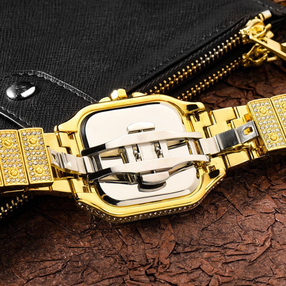 85 Men's Fashion Diamonds Quartz Watch