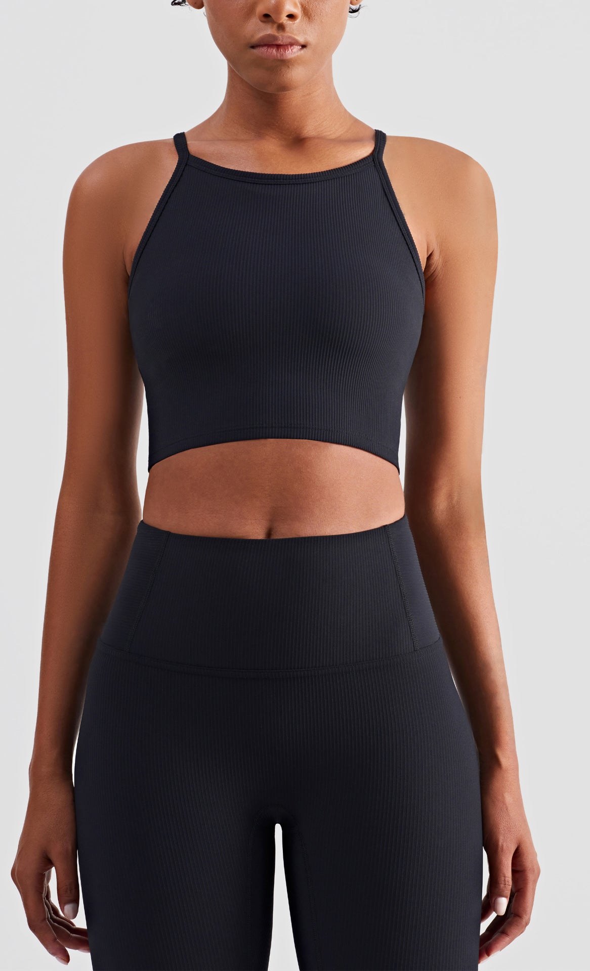 Ribbed Crop Tank Top