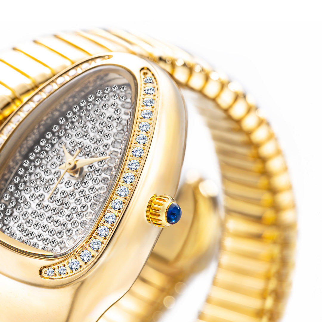 56 Women's Fashion Diamonds Adjustable Quartz Watch