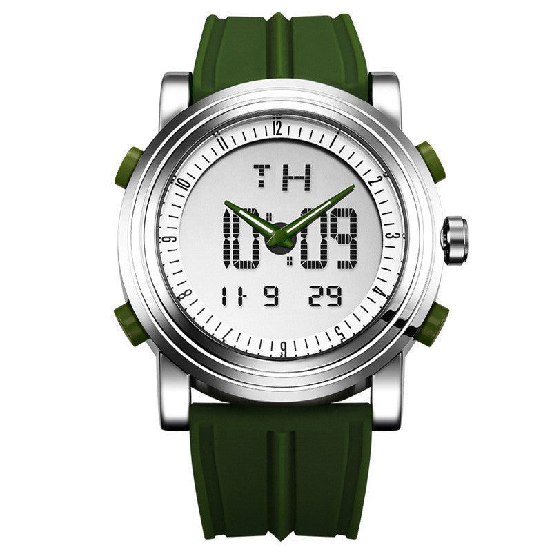 3 Men's Digital Watch With Rubber Band
