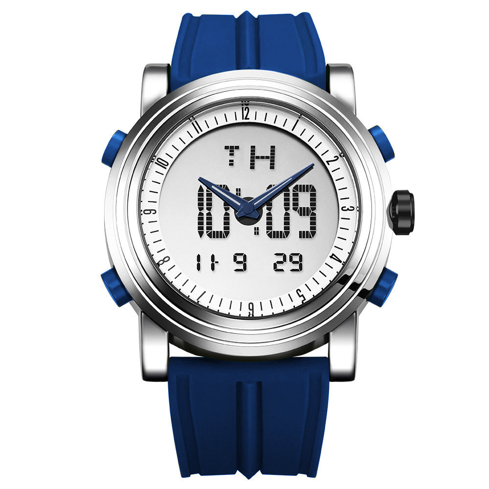 3 Men's Digital Watch With Rubber Band