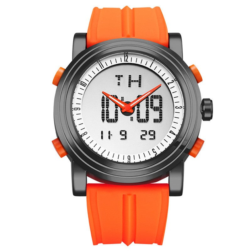 3 Men's Digital Watch With Rubber Band