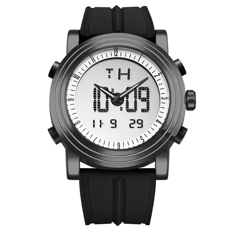 3 Men's Digital Watch With Rubber Band