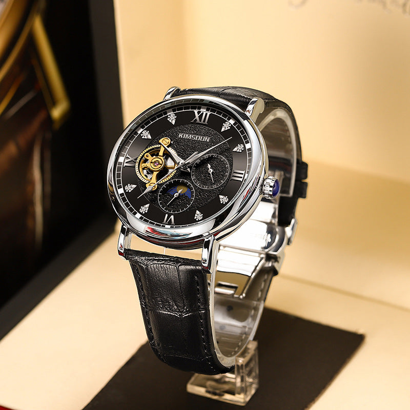332 Men's Automatic Watch With Leather Band