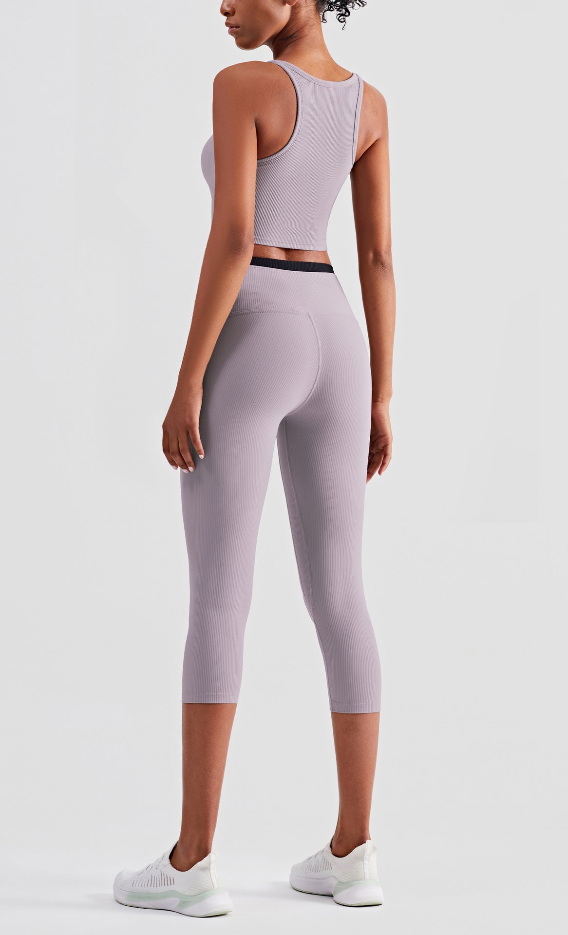 Ribbed Crop Tank Top