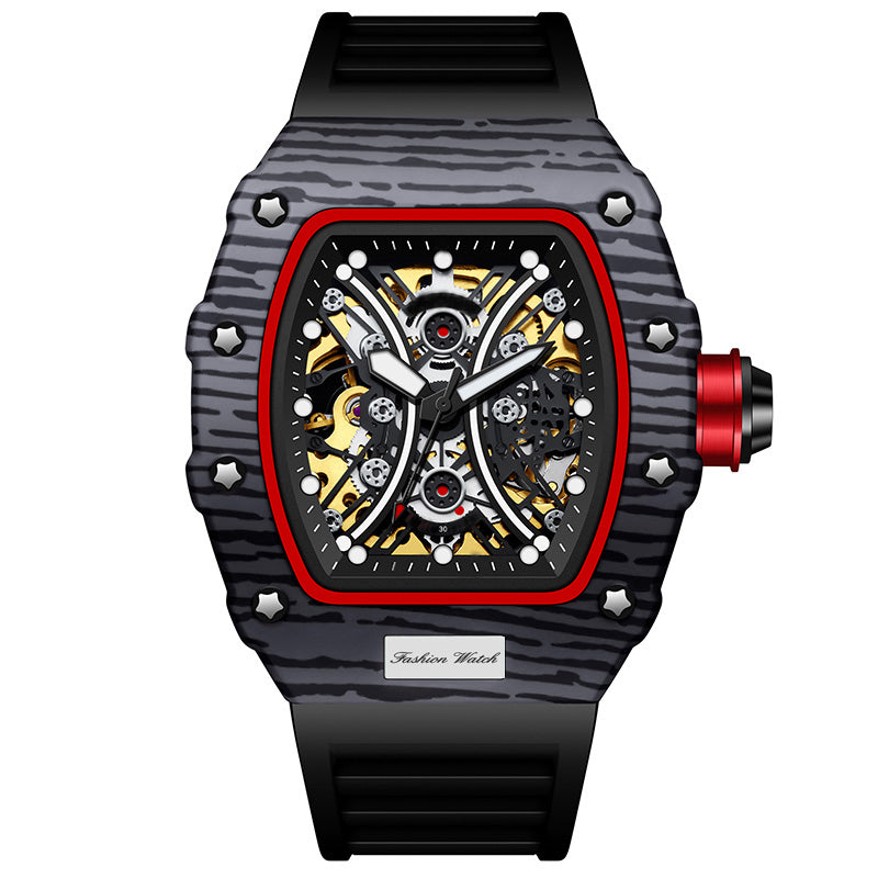 203 Men's Carbon Fibre Automatic Watch