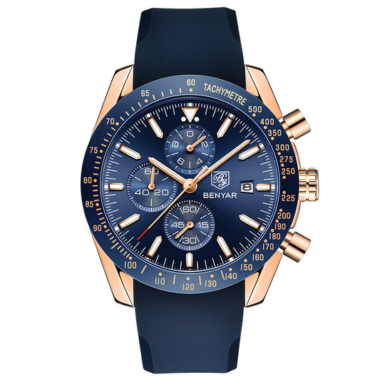 22 Men's Chronograph Round Quartz Watch