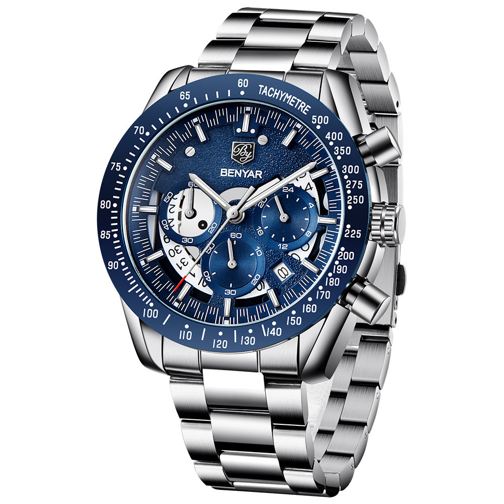 91 Men's Chronograph Round Quartz Watch