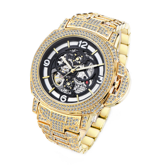 354 Men's Automatic Watch With Diamonds