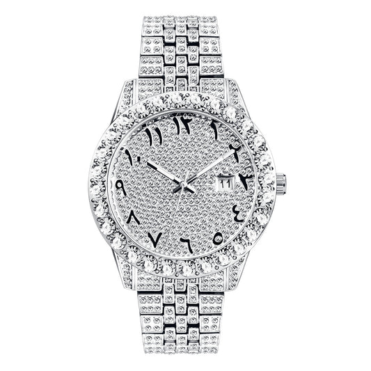 71 Men's Quartz Watch With Diamonds