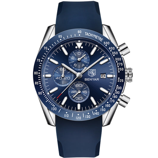 22 Men's Chronograph Round Quartz Watch