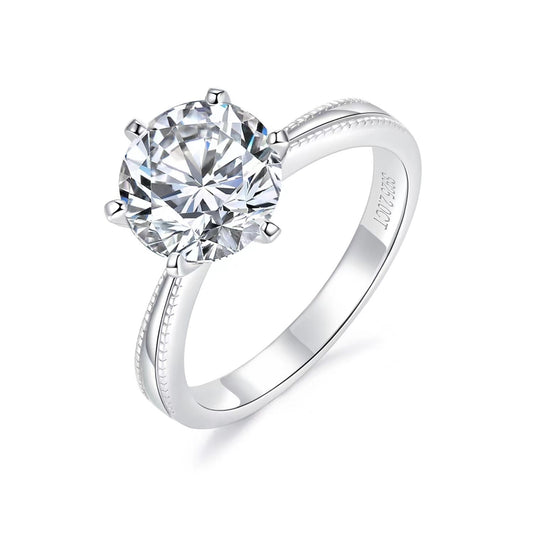 524 Women's Moissanite Diamond S925 Ring