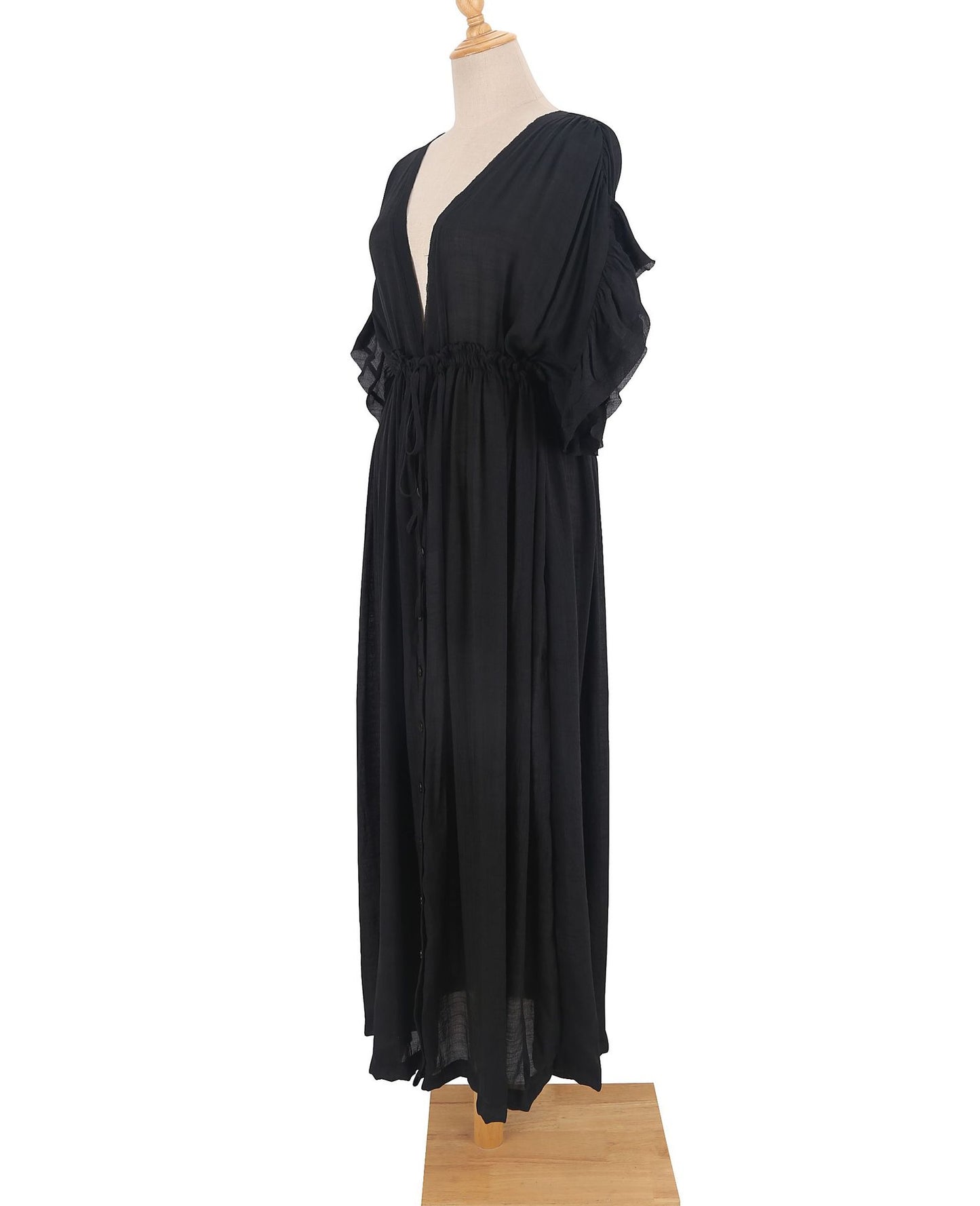 V Neck Maxi Dress