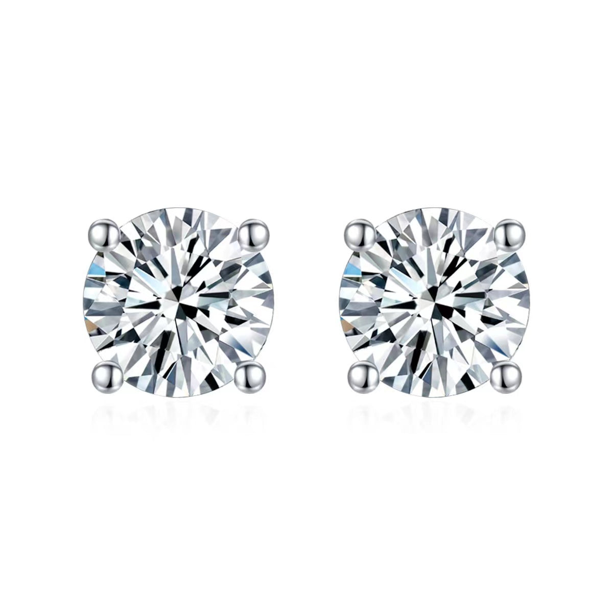 514 Women's Moissanite Diamond S925 Earrings