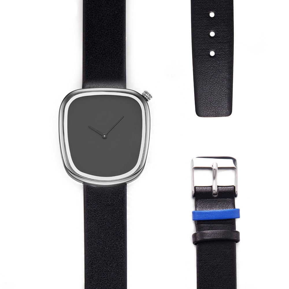 Women's Minimalist Leather Band Quartz Watch