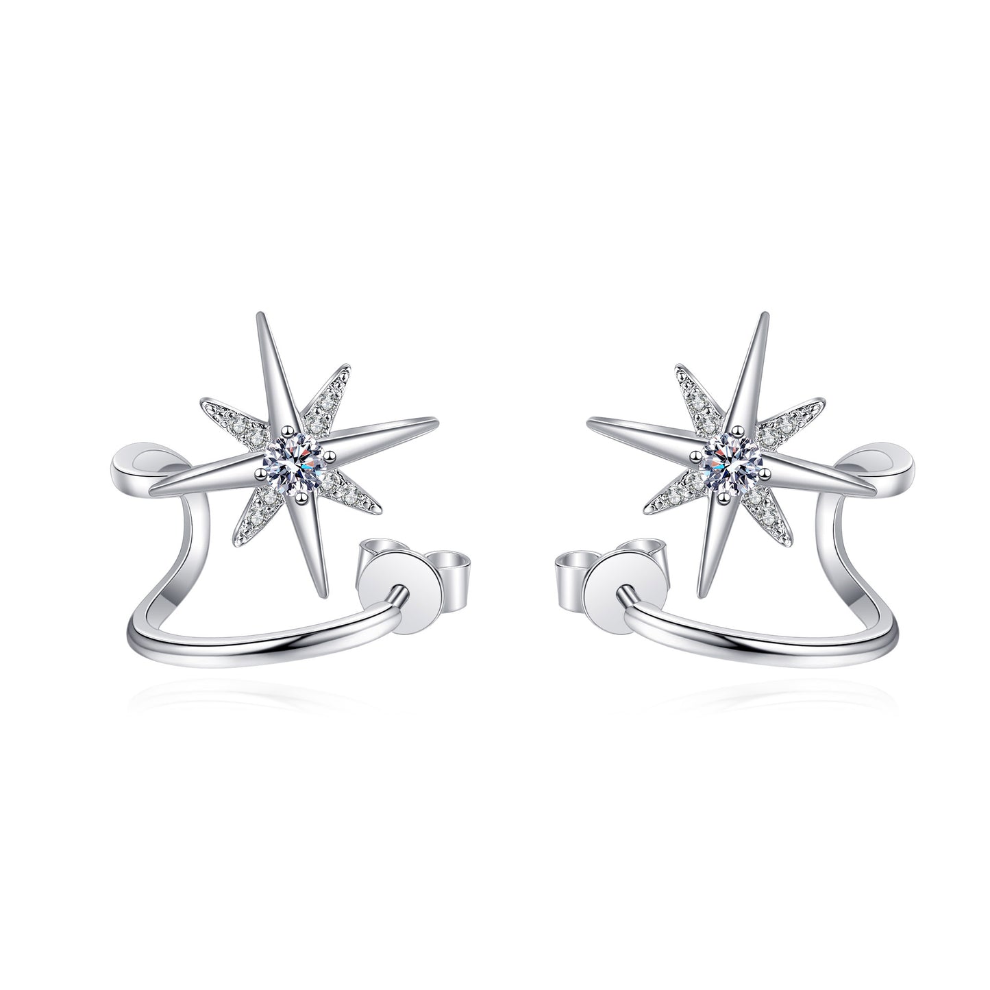 501 Women's Moissanite Earrings