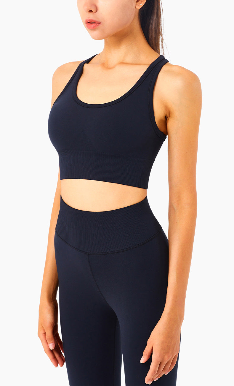 Seamless Lycra Sports Bra