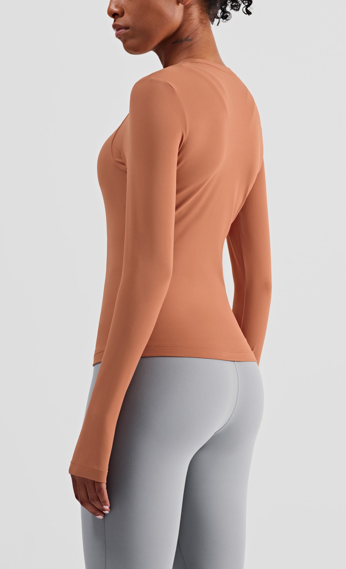 Slim Fit Long Sleeve Yoga Shirt